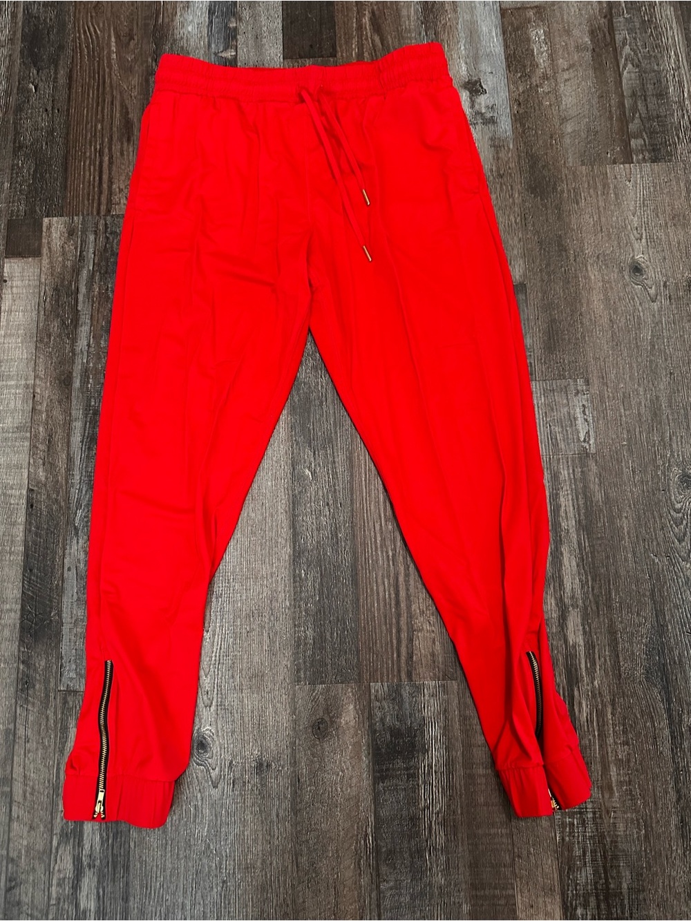 ZYIA Red Track Jogger Pants- Medium